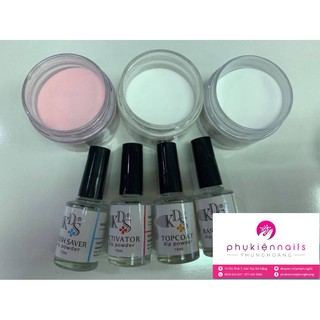 Bộ Bột Nhúng KDS ( 3 Hũ Bột + 4 Chai Dung Dịch)