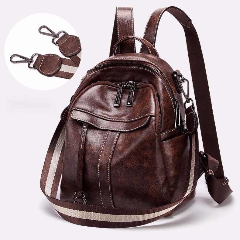 Ba Lô Da Thời Trang Phong Cách Hàn Quốc Dành Cho Nữ