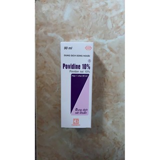Dung dịch sát khuẩn Povidine 10%  chai 90ml