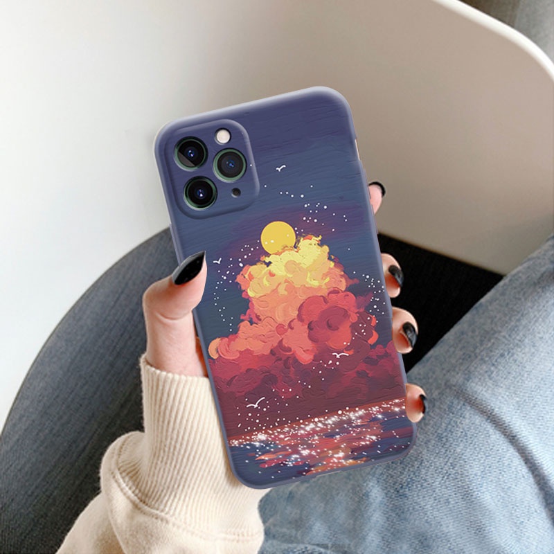 Ốp lưng iphone Ốp lưng iphone vuông cạnh hìnhIphone6/6plus/6S/6S plus/6/7/7plus/8/8plus/X/XS/XS Max/11/12/12PROMAX/12MINI/12PRO/13/13PRO/13PROMAX/13MINI Dinuo case