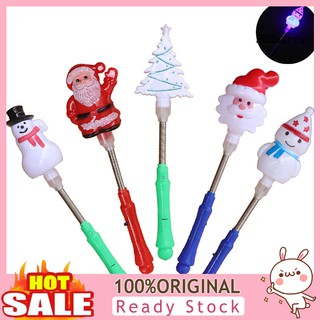 Gậy Đồ Chơi Hình Ông Già Noel Có Đèn Led Cho Bé