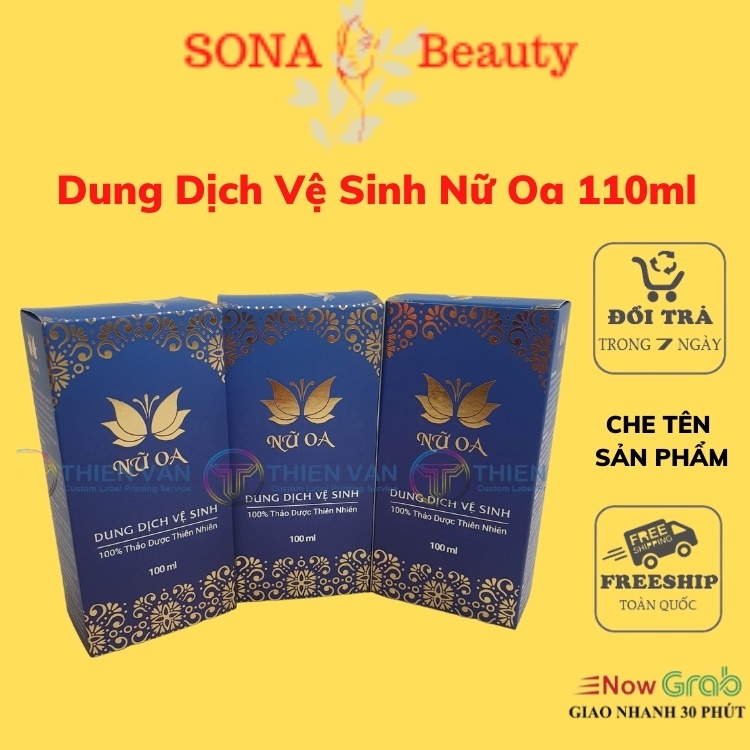 Dung Dịch Vệ Sinh Phụ Nữ Nữ Oa 110ml Làm Sạch Làm Hồng Se Khít Vùng Kín Tốt Nhất Giúp Thơm Tho Khô Thoáng Cả Ngày SONA