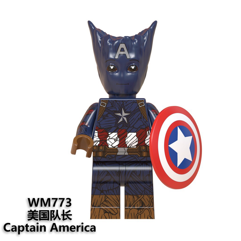 Đồ Chơi Minifigures Các Mẫu Nhân Vật Thano Thor Captian Hulk Batman Mẫu Siêu Độc Đáo WM6070