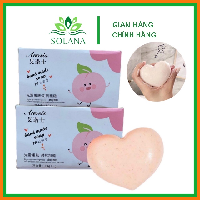 Xà Phòng Tắm Anosis Hương Đào(Hộp Trắng) SOLANA