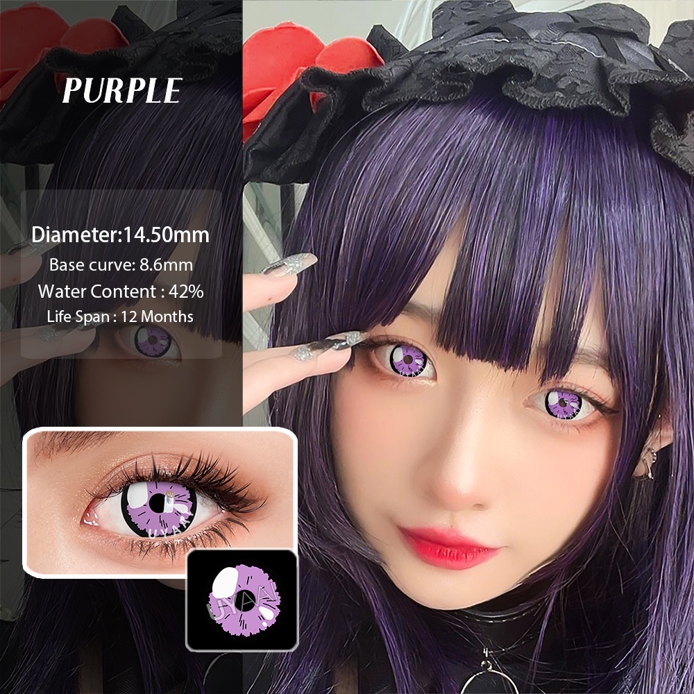 Kính áp tròng UYAAI hóa trang anime chất lượng cao