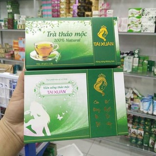 Viên Uống Tái Xuân Tặng Trà Thảo Mộc [giảm giá]