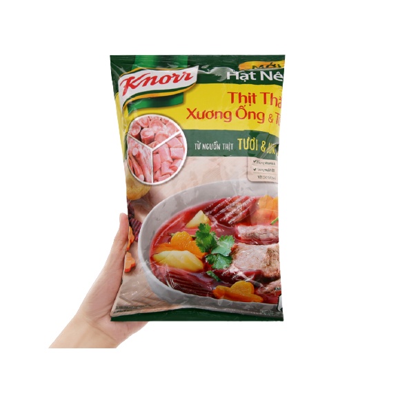 Hạt nêm KNORR thịt thăn, xương ống & tủy gói 170g /400g/36 900g