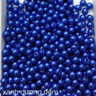 Hạt cườm,hạt bẹt 6li,8 li bịch 100g