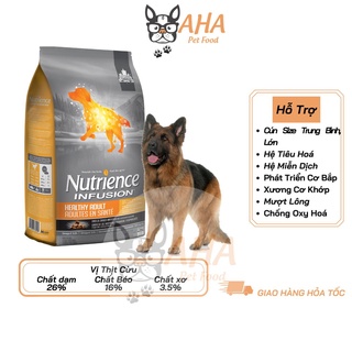 Thức Ăn Cho Chó Becgie, Nutrience Original Bao 10kg - Thức Ăn Cho Chó, Vị Thịt Gà Tây, Rau Củ, Trái Cây