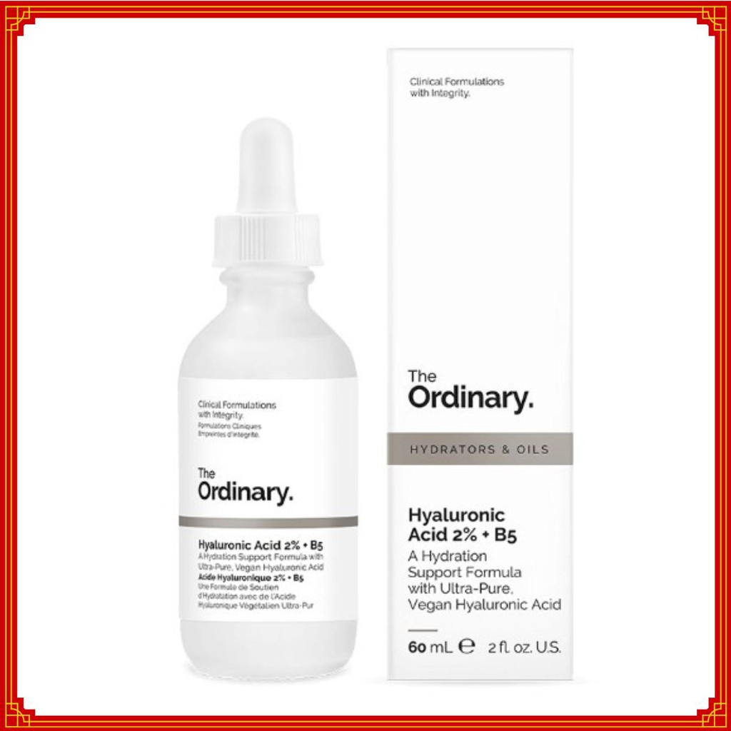 The Ordinary Hyaluronic Acid 2% + B5 , Serum The Ordinary cấp ẩm, phục hồi da - The Ordinary