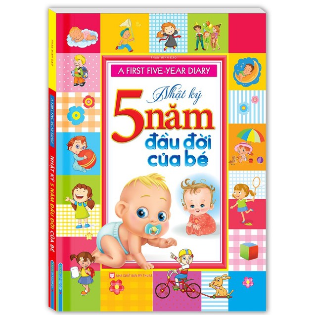 Sách - A first five-year diary - Nhật Ký 5 năm đầu đời của bé