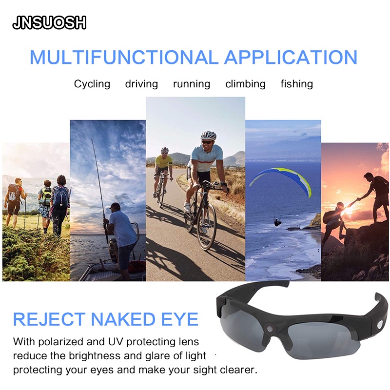 Kính Mát Kỹ Thuật Số Mini Siêu Nhẹ Chất Lượng Cao Cho CCTV HD 1080P