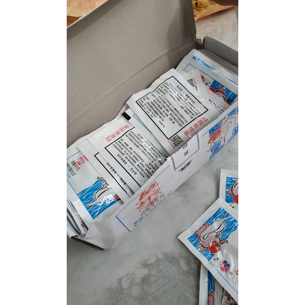 Viên khử clo tránh sốc nước khi thay nước bể cá cảnh