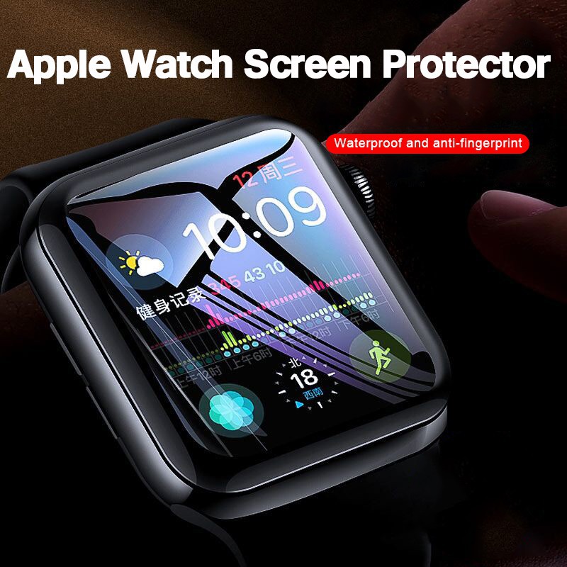 Kính cường lực bảo vệ màn hình đồng hồ Apple Watch 38 40 42 44 mm series 6 se 5 4 3 2 1