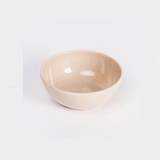 Chén đựng nước chấm tròn nhựa Melamine màu Đen/Nâu