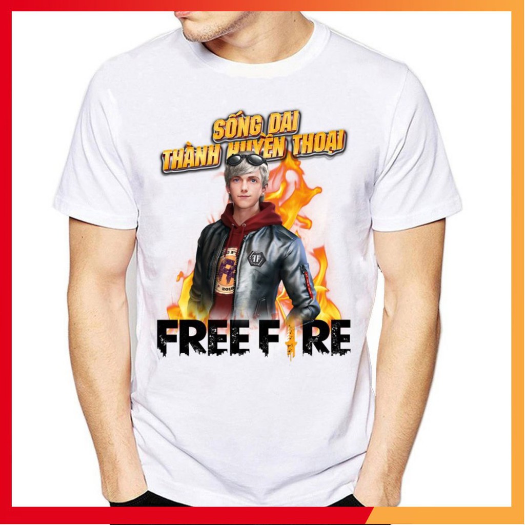 [Siêu Hot] Áo thun Game Free Fire MAXIM - Form rộng BIGSIZE AZ F2012