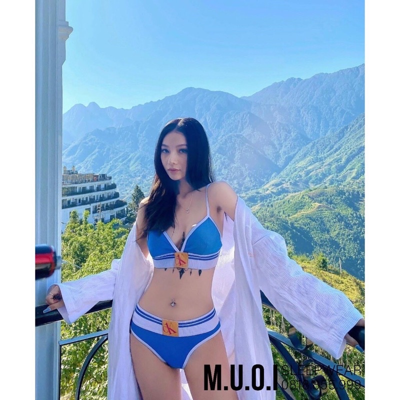 Set bikini cK 2 màu