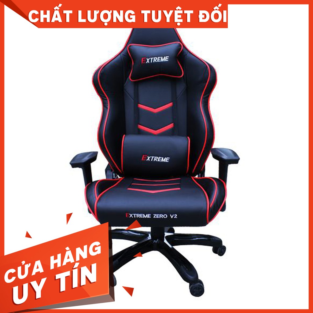 Ghế Game Extreme Zero v2 Mút Đúc - Xoay nâng hạ - Ngả lưng - Chơi Game Stream Gaming Văn Phòng