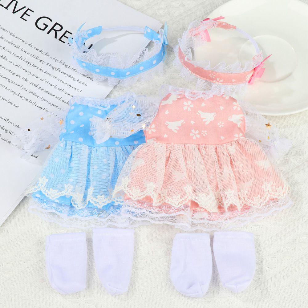 Cừu Nhồi Bông Cotton Thay Băng Đô Đồ Chơi Cho Búp Bê
