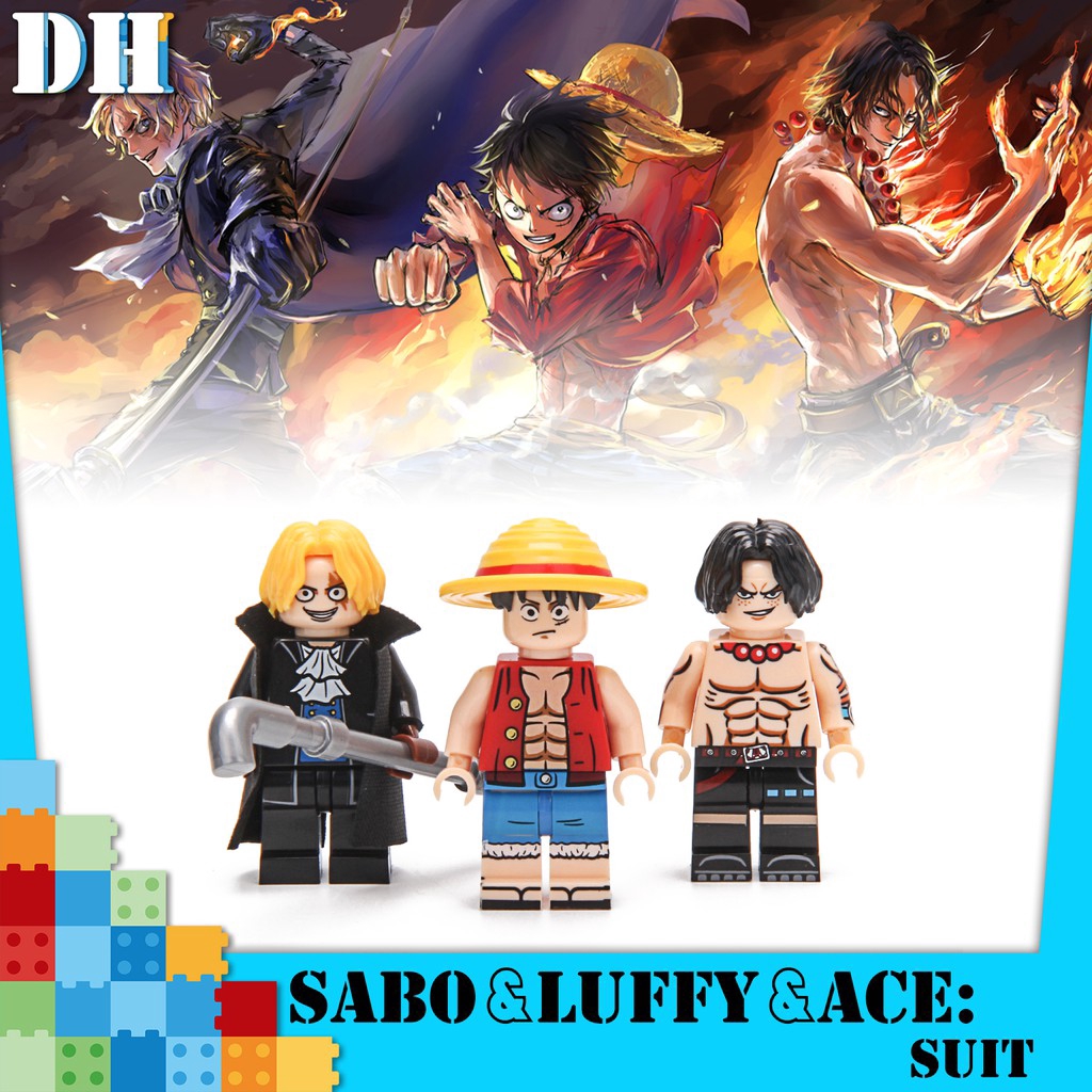 Tổng hợp Hình Luffy Sabo Ace giá rẻ, bán chạy tháng 1/2023 - BeeCost