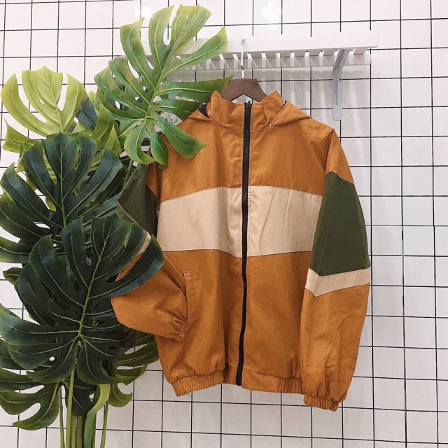 Áo Khoác Dù Form Rộng Phối Màu | BigBuy360 - bigbuy360.vn