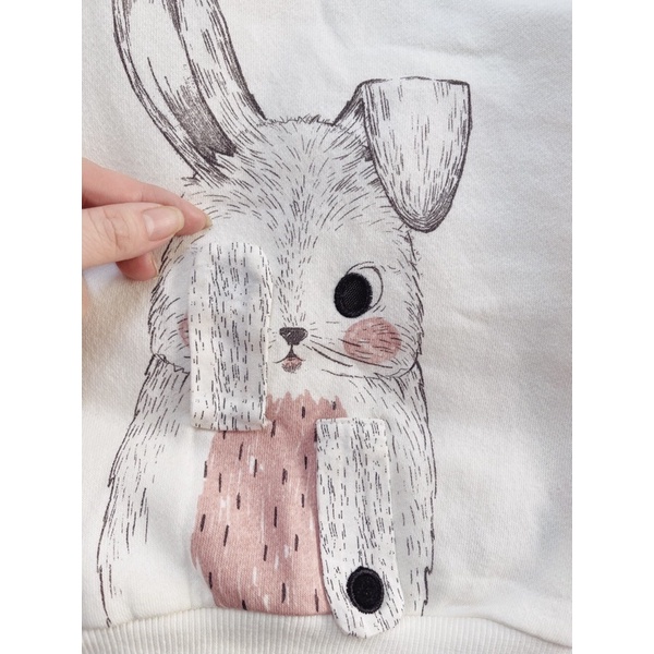 Bộ nỉ primark thỏ