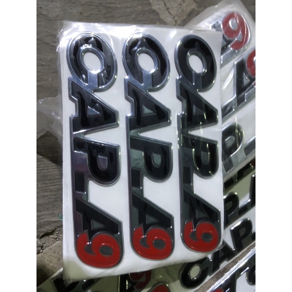 tem nổi Capa a9  hàng chữ nổi cao cấp