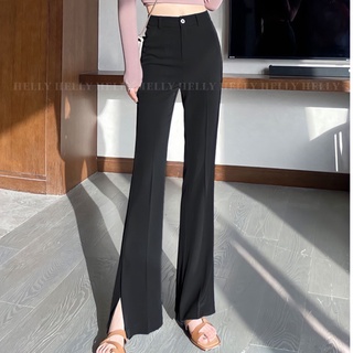Quần ống loe xẻ tà | hellyshop