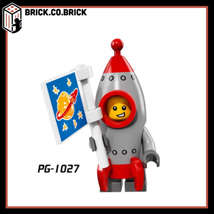 Non LEGO Nhân Vật Hóa Trang Kì Lân Tượng Nữ Thần Tự Do Medusa Đồ Chơi Lắp Ráp Mô Hình Minifigure PG8061