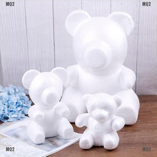 Mô hình gấu băng bằng mút 15/20/33cm tự hoàn thành