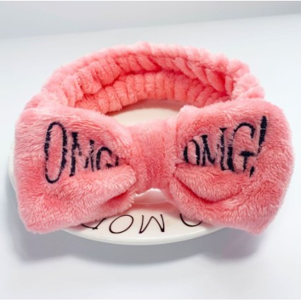 Băng Đô OMG 3D Vải Nhung Mềm Mại