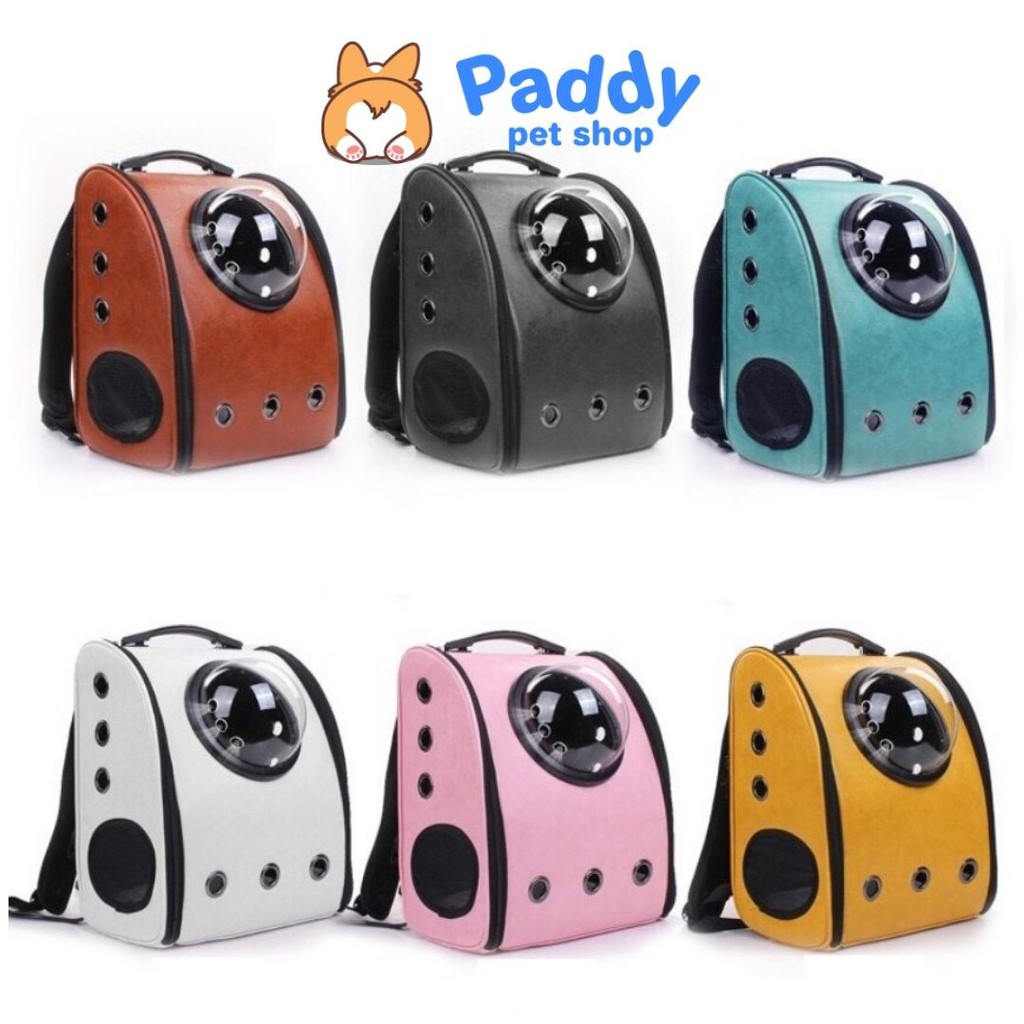 Balo Da Cao Cấp Vận Chuyển Chó Mèo (&lt;10kg)