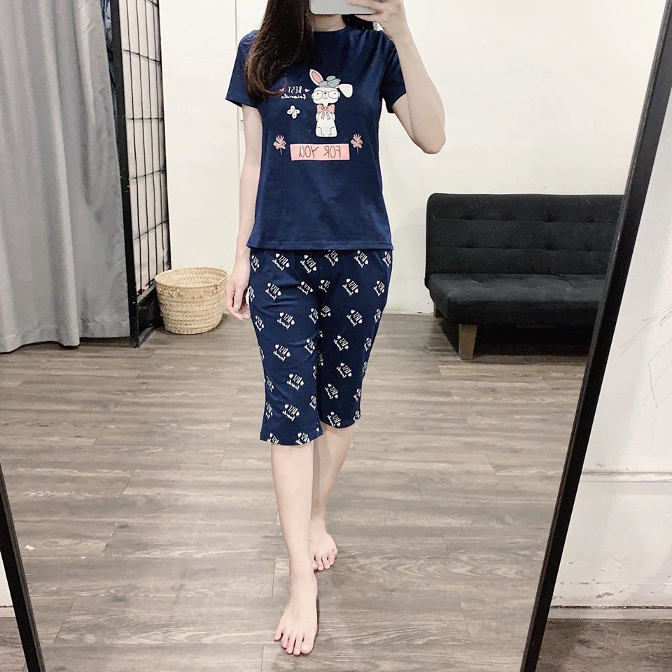 bộ thỏ mặc nhà siêu kute