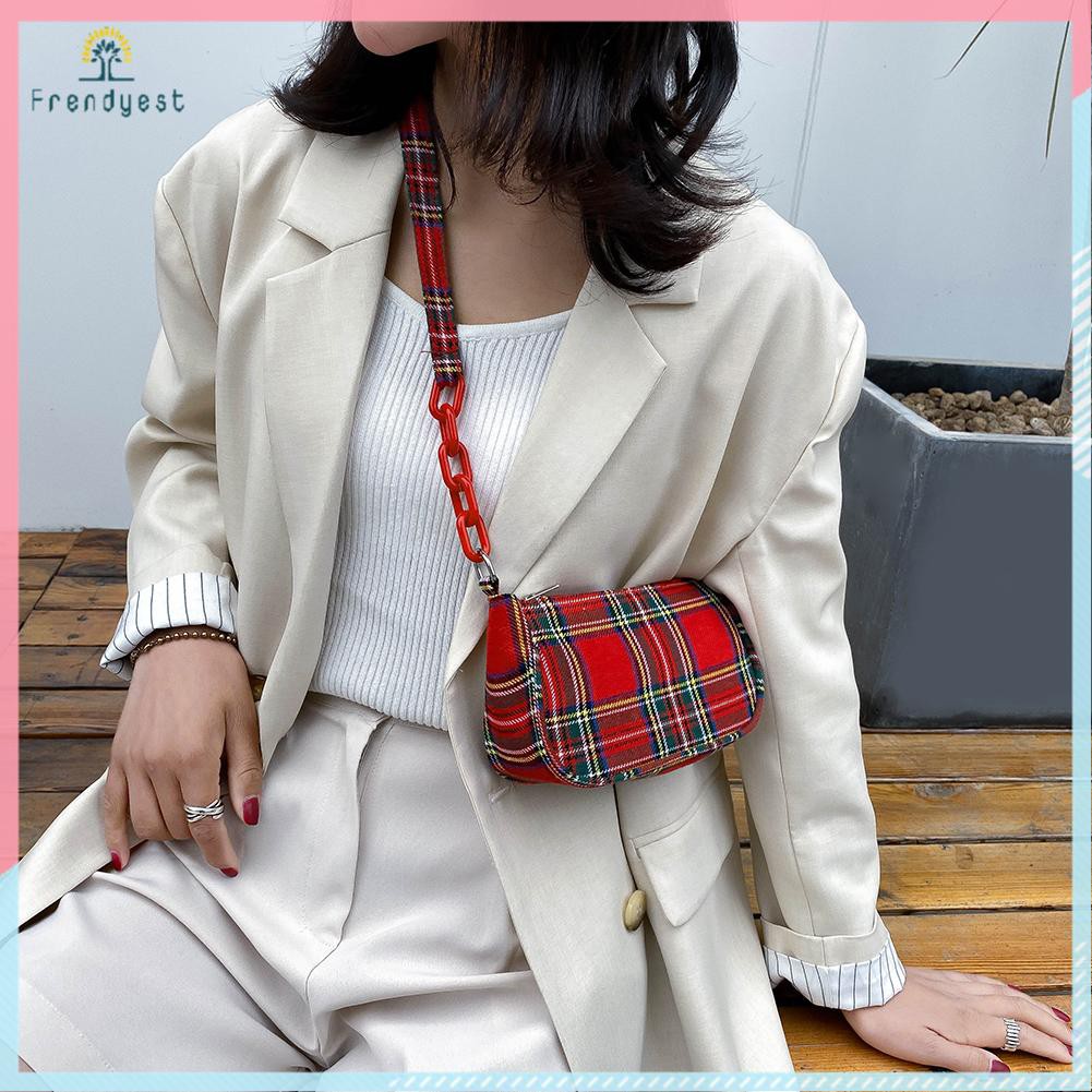 Túi xách màu caro thời trang xinh xắn dành cho nữ