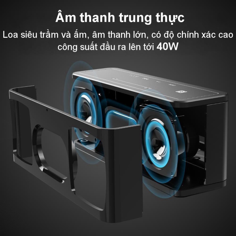 (Giảm Giá) Loa Bluetooth công suất 40W Pin 15h TRONSMART Element Mega Hàng chính hãng BH 12 tháng