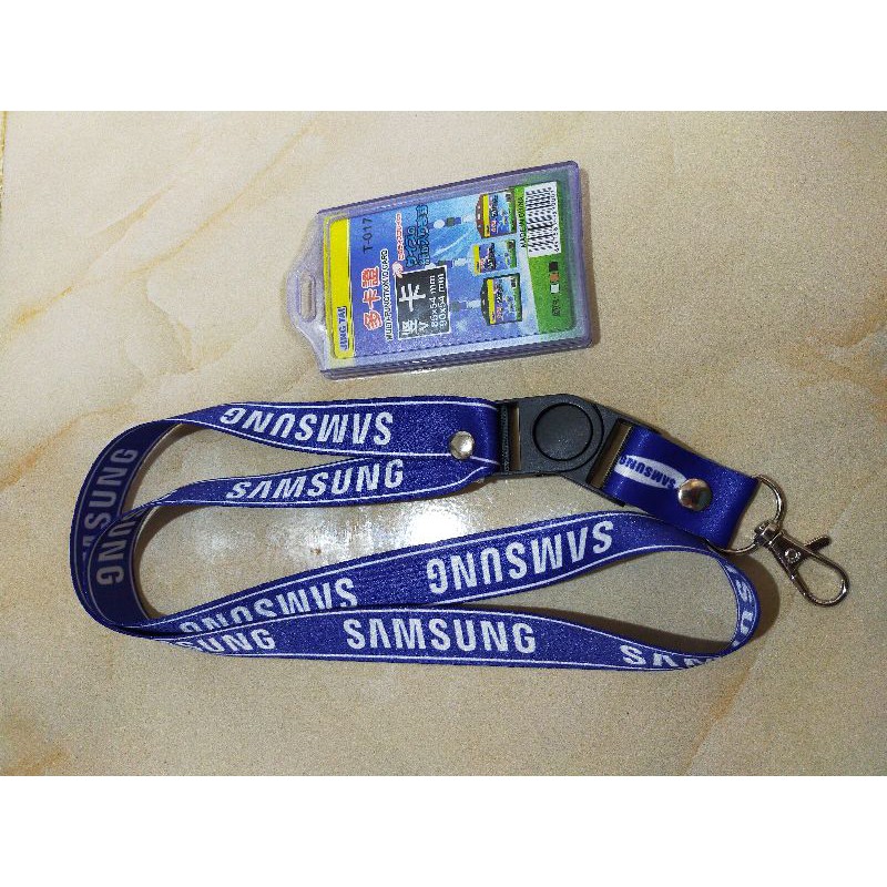 Dây Đeo Thẻ Id In Họa Tiết Xinh Xắn Cho Samsung