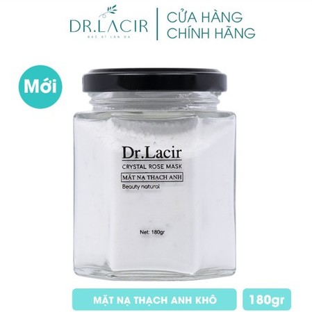 [tặng 1 nạ thủy tinh] Mặt Nạ Thạch Anh Khô Dr.LACIR - phục hồi da, sáng da, dịu da