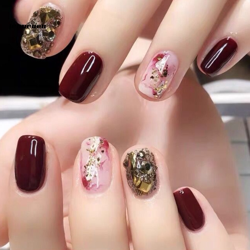 [Hàng mới về] Túi 50 hạt đính trang trí móng tay 3d lấp lánh