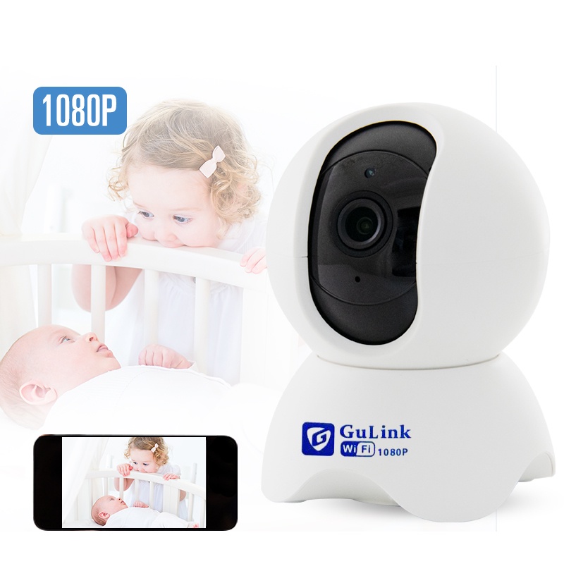 Camera IP Wifi Hồng Ngoại GULINK GL801 1080P Xoay 360 Độ