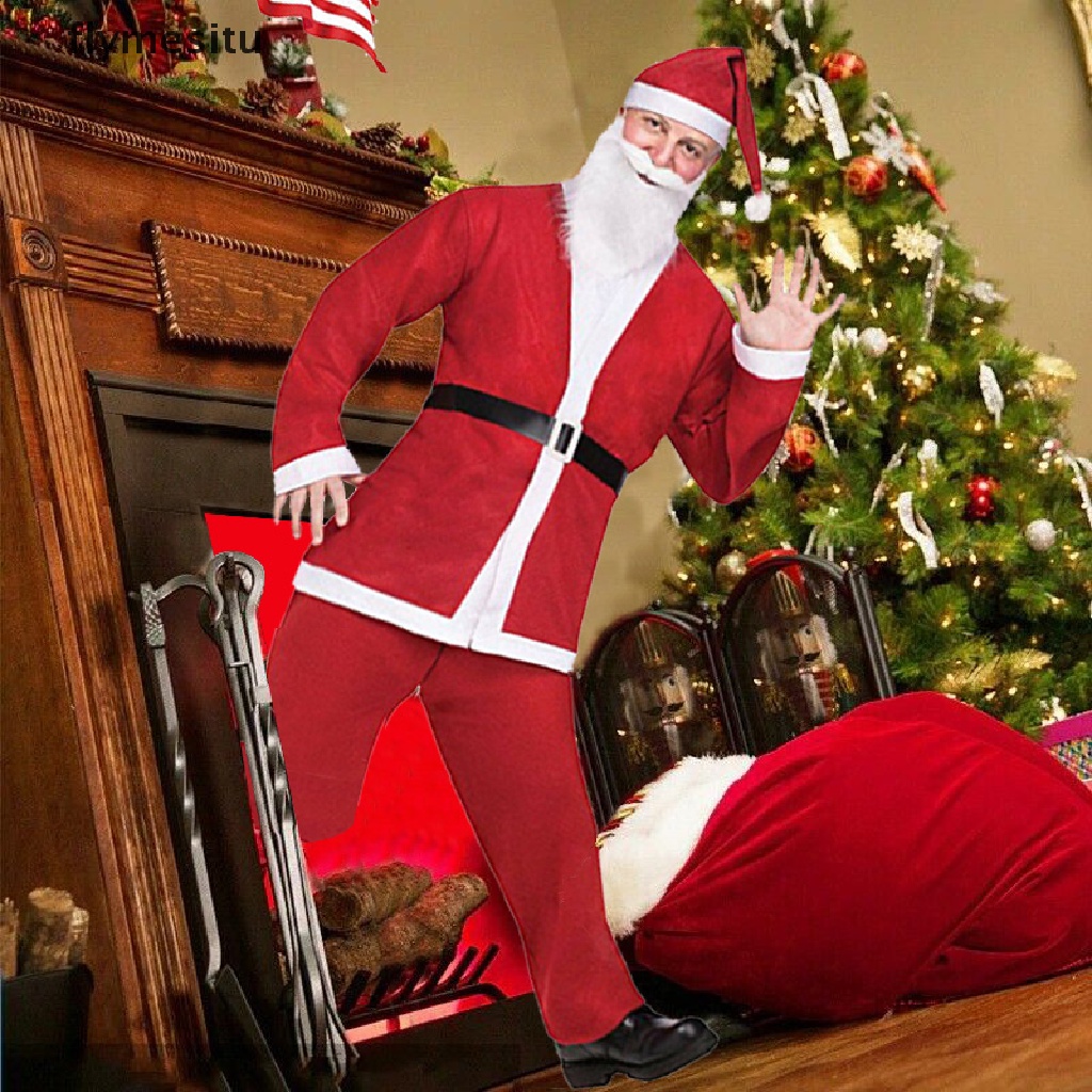 Đầm hóa trang ông già Noel cho người lớn