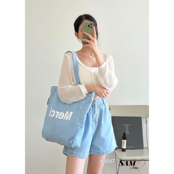 Quần short jean