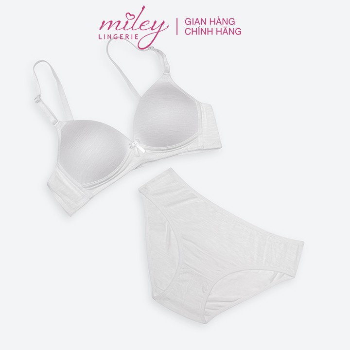 Bộ Đồ Lót Không Gọng Cotton Lụa Flexi Miley Lingerie - BRC005_BCS40 | BigBuy360 - bigbuy360.vn