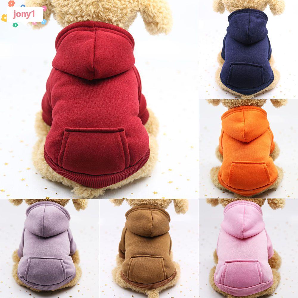 Áo hoodie giữ ấm nhiều màu sắc tùy chọn phong cách thu đông cho thú cưng
