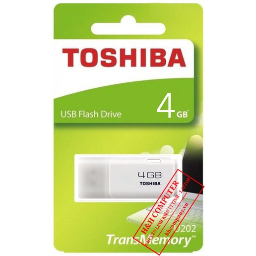 USB 2.0 TOSHIBA 4/8/16/32GB (MẪU NHỰA)
