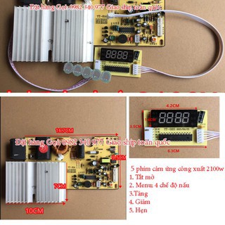 Bo bếp từ đa năng công suất 2100w