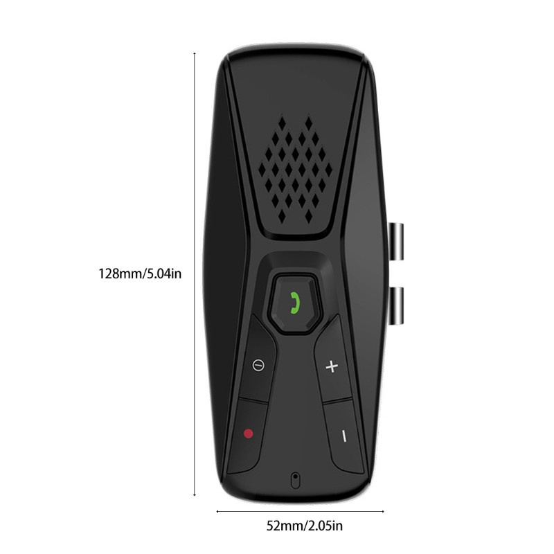 [yxa] Visor Car Bluetooth Version 5.0 Car Bluetooth Hands-Free Phone Call Bluetooth Receiver Music Player