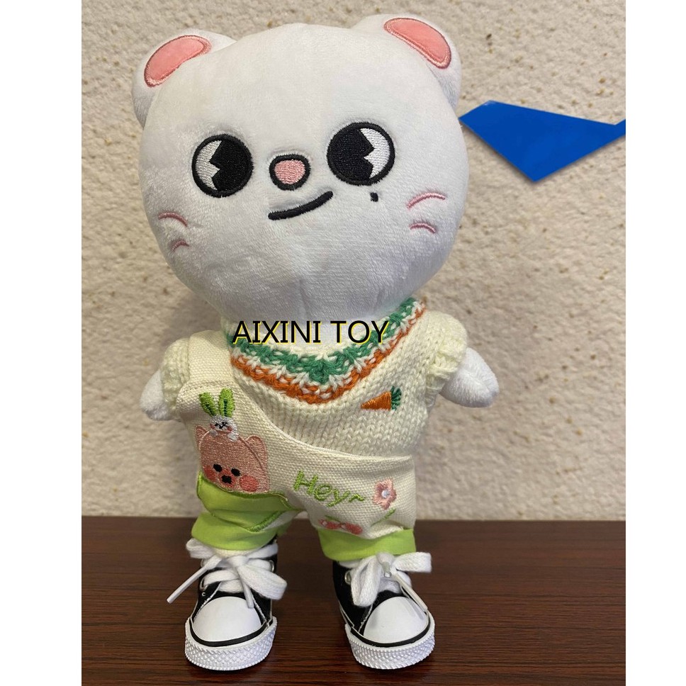 Bộ Quần Áo Skzoo Giày Vải Canvas Skzoo Nhồi Bông Đáng Yêu Cho Bé