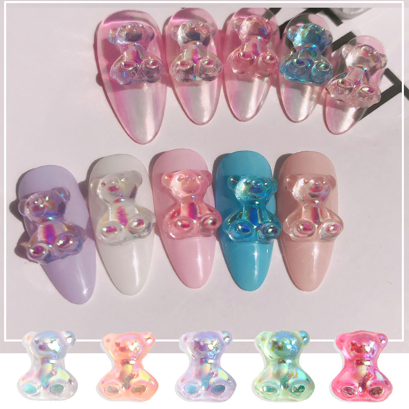 [Hàng mới về] Hộp hạt phụ kiện 3D trang trí móng tay