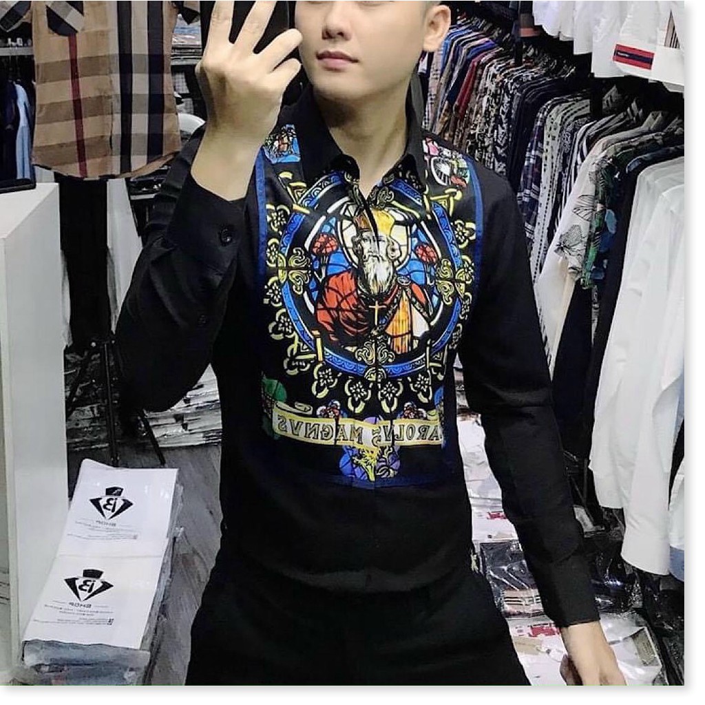 Áo sơ mi nam hiện đại,  kẻ sọc nhiều màu lựa chọn HP