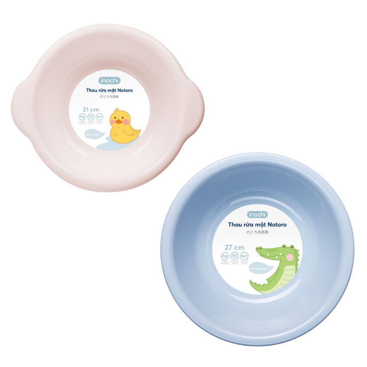 Thau chậu rửa mặt cho em bé sơ sinh nhỏ gọn, cao cấp Nhật Bản cho phòng tắm, không BPA, an toàn Vapu HCM